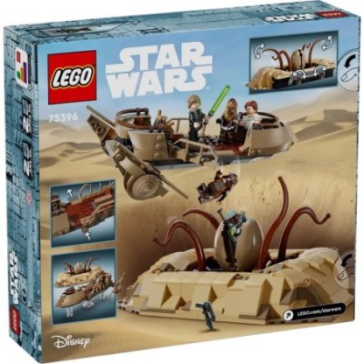 LEGO STAR WARS L ESQUIF DU DESERT ET LA FOSSE DU SARLACC 75396 75396