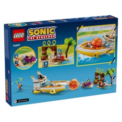 LEGO SONIC LE BATEAU D AVENTURES DE TAILS 76997 76997