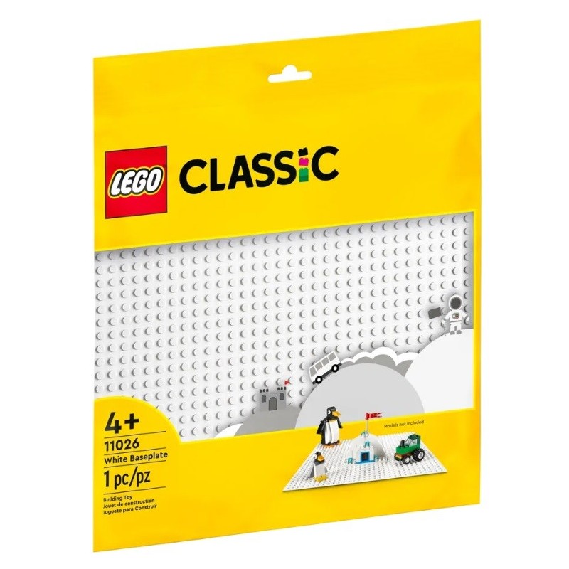 LEGO CLASSIC LA PLAQUE DE CONSTRUCTION BLANCHE 11026