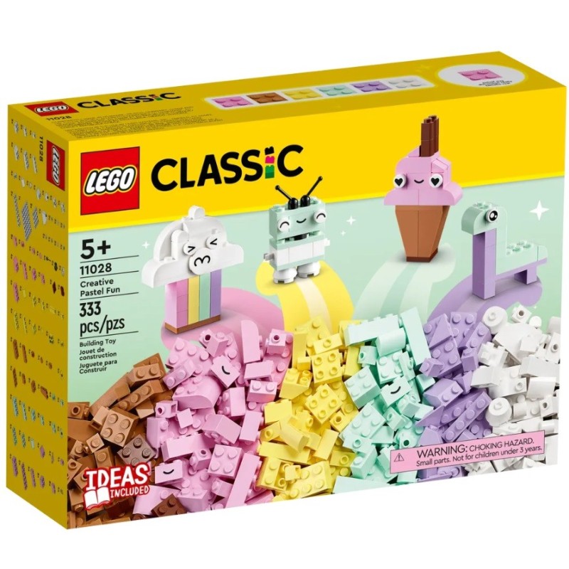 LEGO CLASSIC L AMUSEMENT CREATIF PASTEL 11028