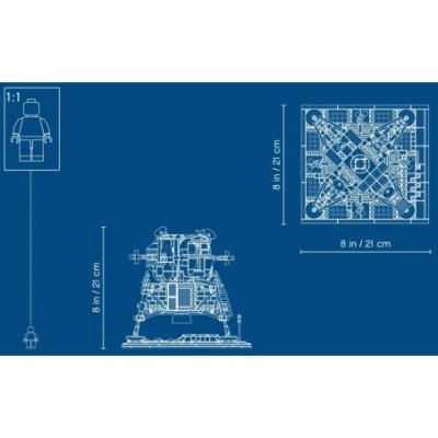 LEGO CREATOR NASA APOLLO 11 LUNAR LANDER 10266 10266