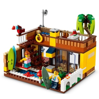 LEGO CREATOR LA MAISON SUR LA PLAGE DU SURFEUR 31118