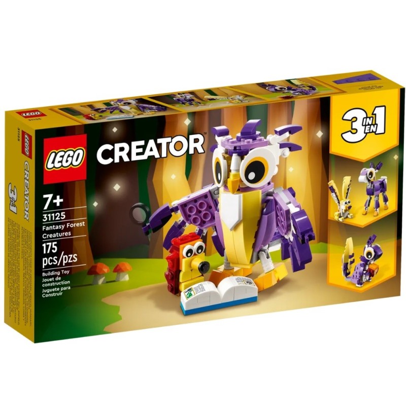 LEGO CREATOR FABULEUSES CREATURES DE LA FORET 31125