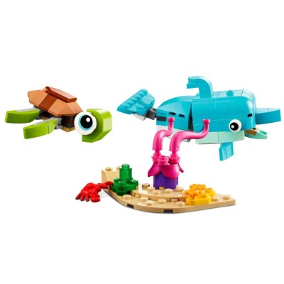 LEGO CREATOR LE DAUPHIN ET LA TORTUE 31128