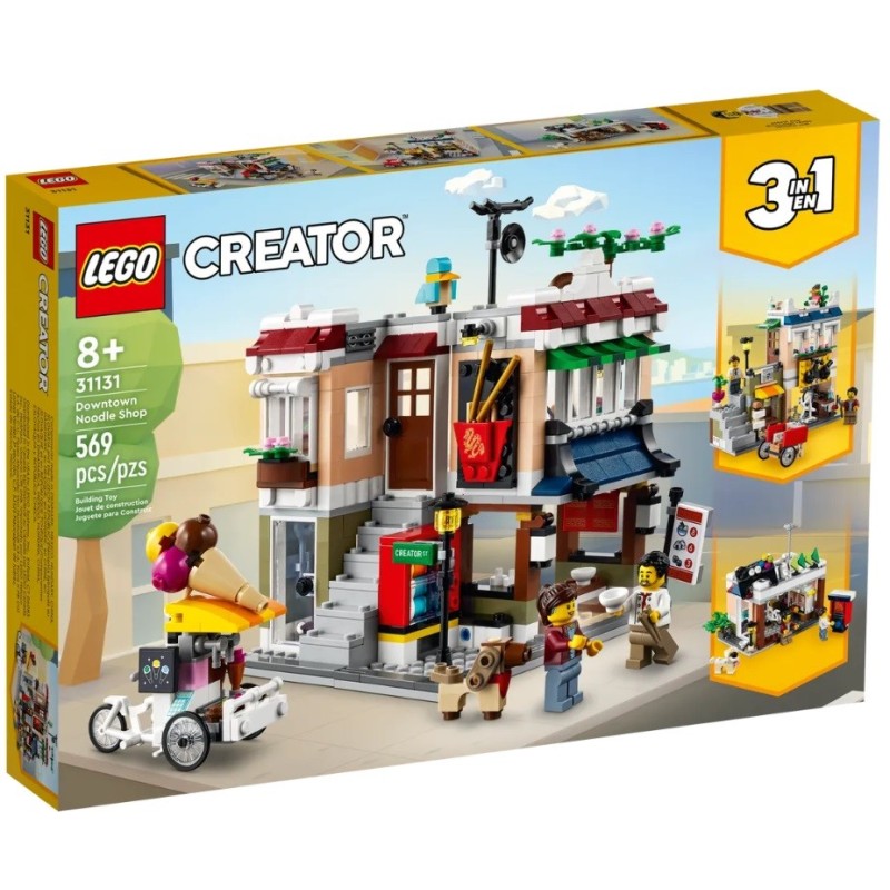 LEGO CREATOR LE MAGASIN DE NOUILLE DU CENTRE VILLE 31131