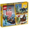 LEGO CREATOR LE BATEAU VIKING ET LE SERPENT DE MIDGARD 31132