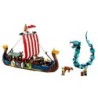 LEGO CREATOR LE BATEAU VIKING ET LE SERPENT DE MIDGARD 31132