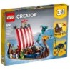 LEGO CREATOR LE BATEAU VIKING ET LE SERPENT DE MIDGARD 31132