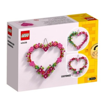 LEGO ICONS DECORATION EN FORME DE COEUR 40638 40638