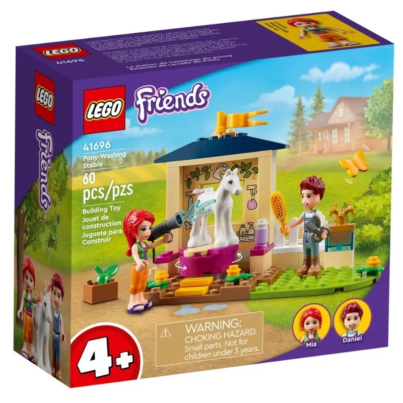 LEGO 4PLUS L ECURIE DE TOILETTAGE DU PONEY 41696