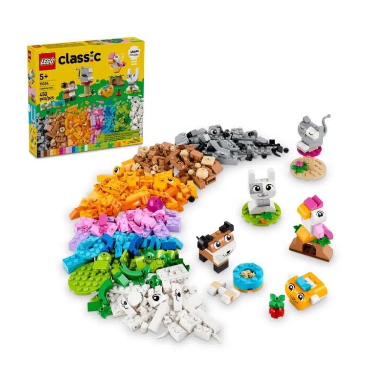 LEGO CLASSIC LES ANIMAUX DE COMPAGNIE CREATIFS 11034