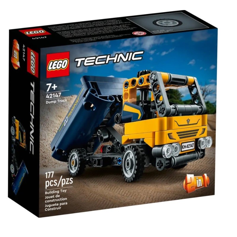 LEGO TECHNIC LE CAMION A BENNE BASCULANTE 42147