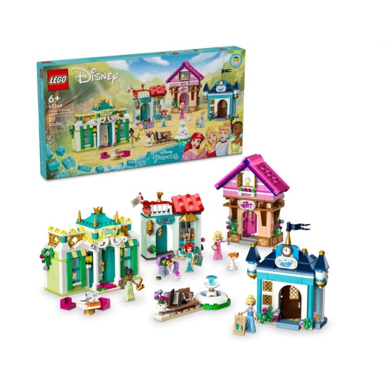 LEGO DISNEY PRINCESS LES AVENTURES DES PRINCESSE DISNEY AU MARCHE 43246