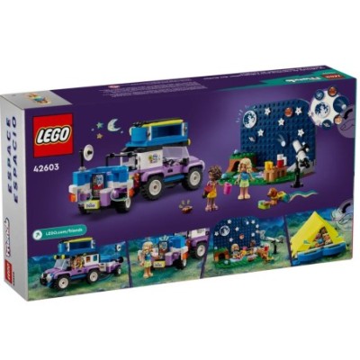 LEGO FRIENDS LE CAMPING CAR D OBSERVATION DES ETOILES 42603