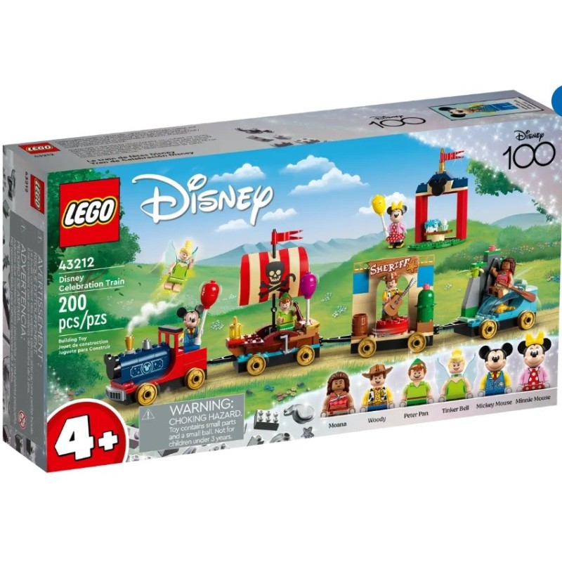 LEGO DISNEY CLASSIC LE TRAIN EN FETE DISNEY 43212