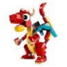 LEGO CREATOR LE DRAGON ROUGE 31145