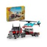 LEGO CREATOR LE CAMION REMORQUE AVEC HELICOPTERE 31146