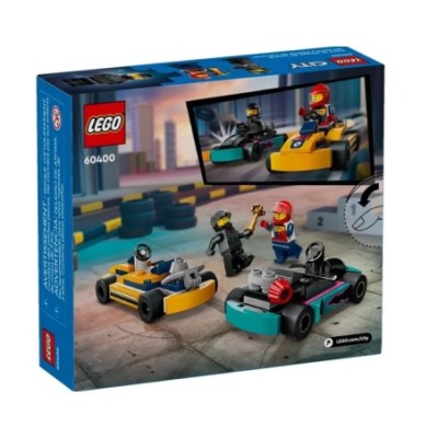 LEGO CITY LES KARTS ET LES PILOTES DE COURSE 60400