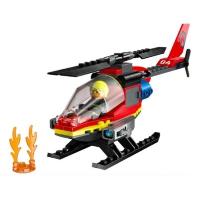 LEGO CITY L HELICOPTERE DE SECOURS DES POMPIERS 60411