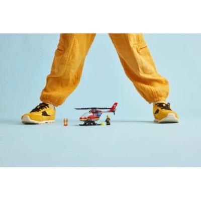 LEGO CITY L HELICOPTERE DE SECOURS DES POMPIERS 60411