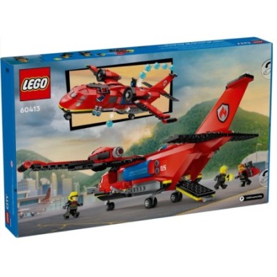 LEGO CITY L AVION DE SAUVETAGE DES POMPIERS 60413