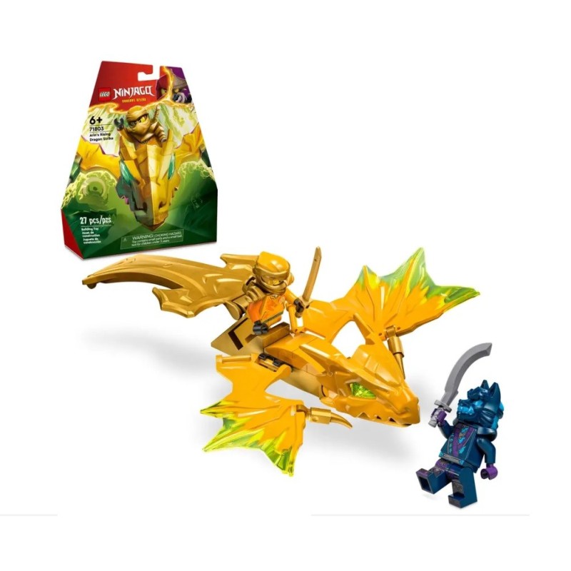 LEGO NINJAGO L ATTAQUE DU DRAGON REBELLE D ARIN 71803