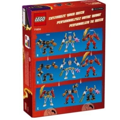 LEGO NINJAGO LE ROBOT ELEMENTAIRE DE LA TERRE DE COLE 71806