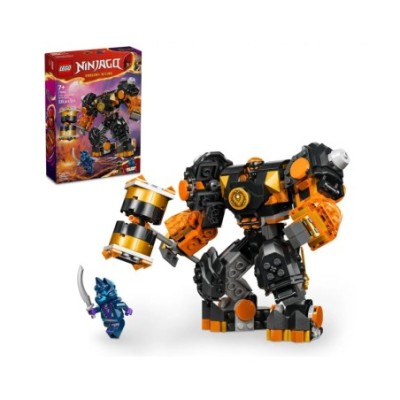 LEGO NINJAGO LE ROBOT ELEMENTAIRE DE LA TERRE DE COLE 71806