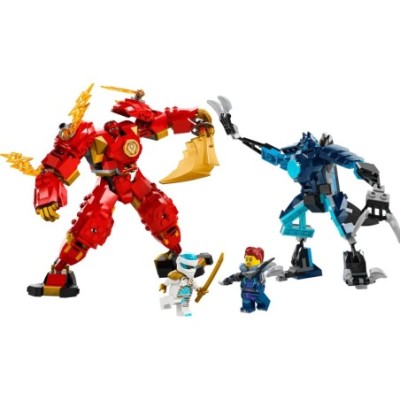 LEGO NINJAGO LE ROBOT ELEMENTAIRE DU FEU DE KAI 71808