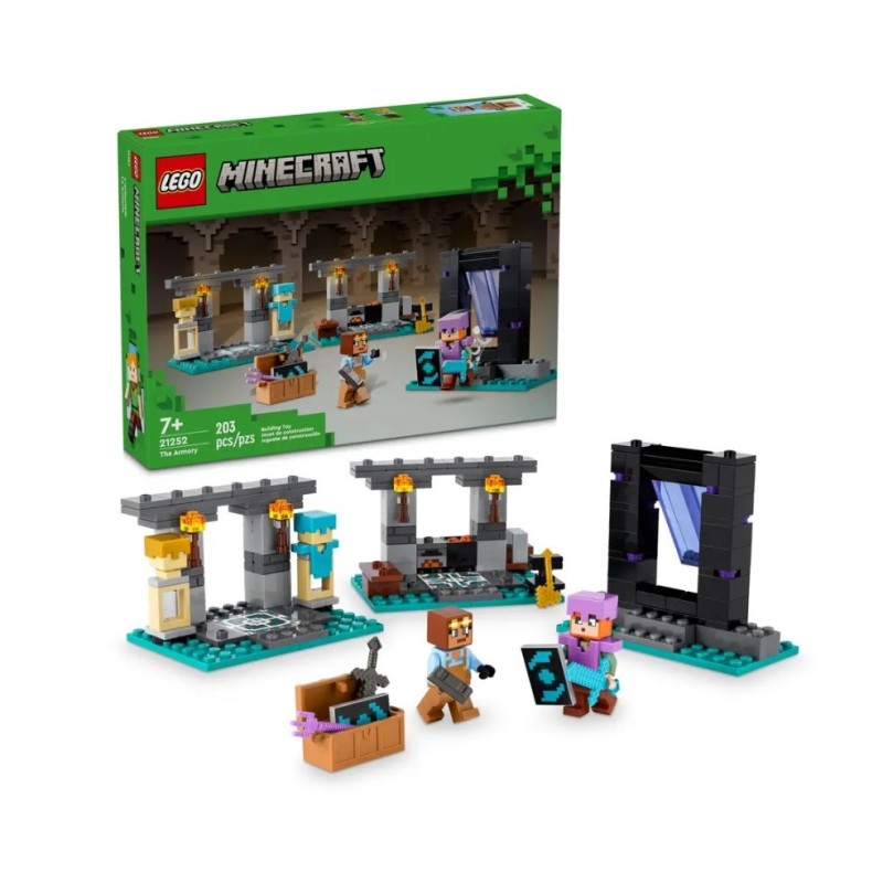 LEGO MINECRAFT L ARMURERIE 21252