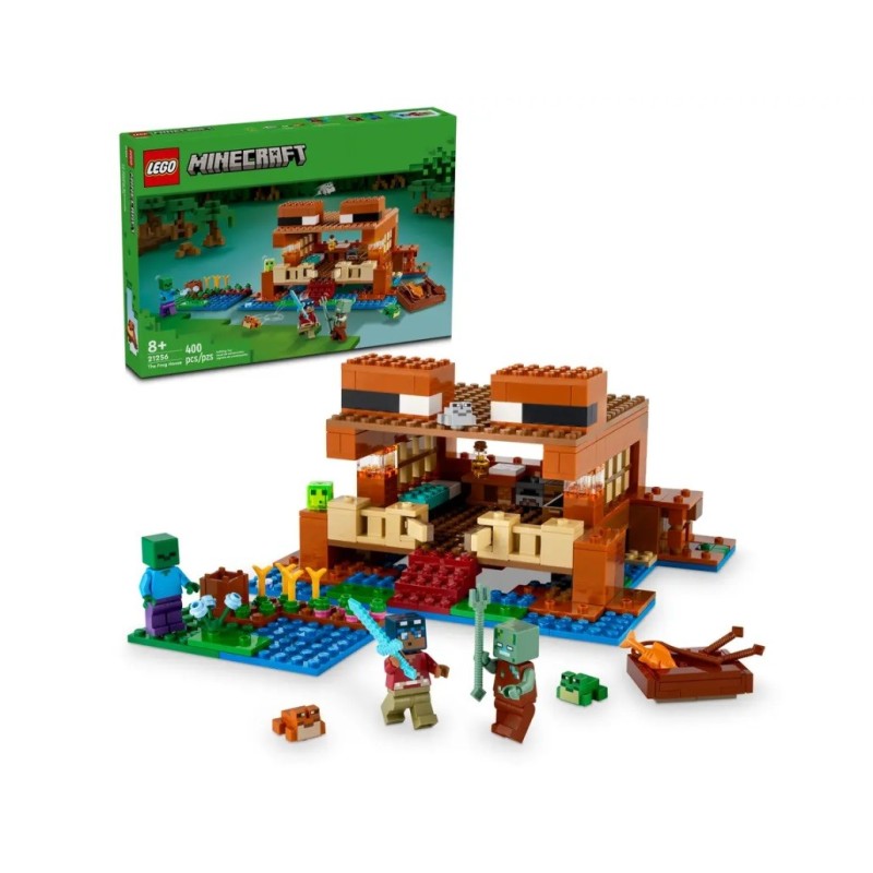 LEGO MINECRAFT LA MAISON DE LA GRENOUILLE 21256