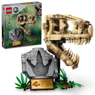 LEGO JURASSIC WORLD LES FOSSILES DE DINOSAURES LE CRANE DU T REX 76964