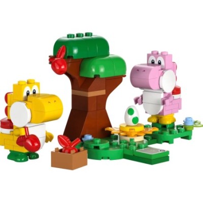 LEGO SUPER MARIO YOSHI JAUNE ET YOSHI ROSE 71428