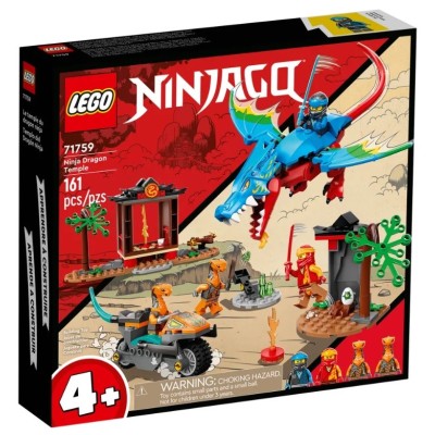 LEGO 4PLUS LE TEMPLE DU DRAGON NINJA 71759