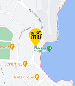 Localisation Google Map BRICK BY JC à Nouméa